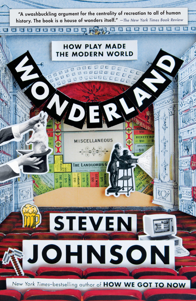 Wonderland: How Play Made the Modern World book cover by Steven Johnson