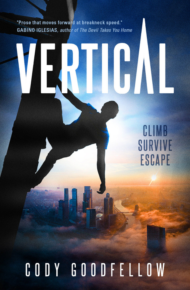 Vertical book cover by Cody Goodfellow
