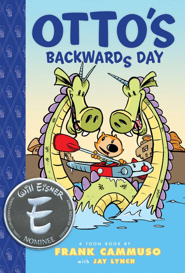 Otto's Backwards Day: Toon Books Level 3 (Otto the Cat) book cover by Jay Lynch