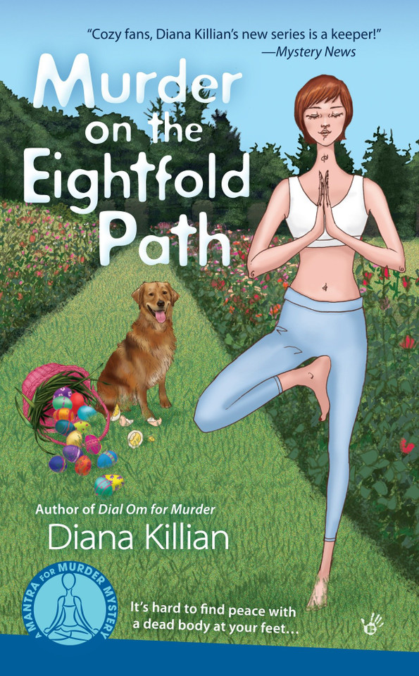 Murder on the Eightfold Path (A Mantra for Murder Mystery) book cover by Diana Killian