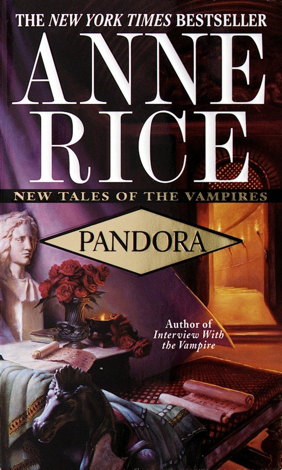 Pandora (New Tales of the Vampires) book cover by Anne Rice