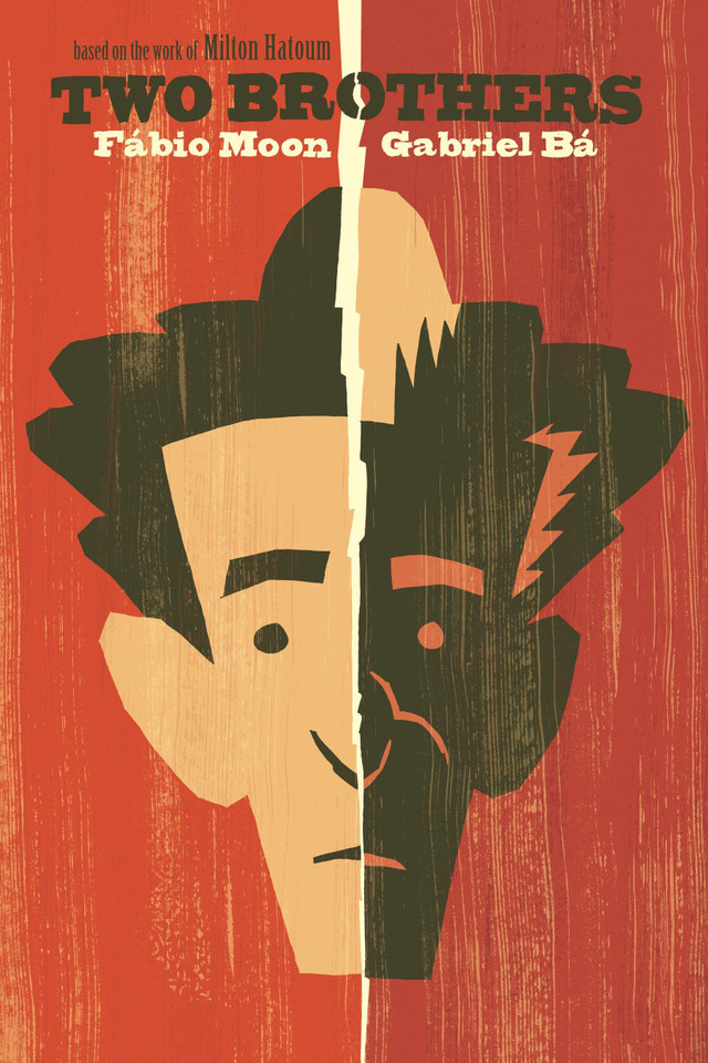 Two Brothers book cover by Gabriel Bá, Fabio Moon