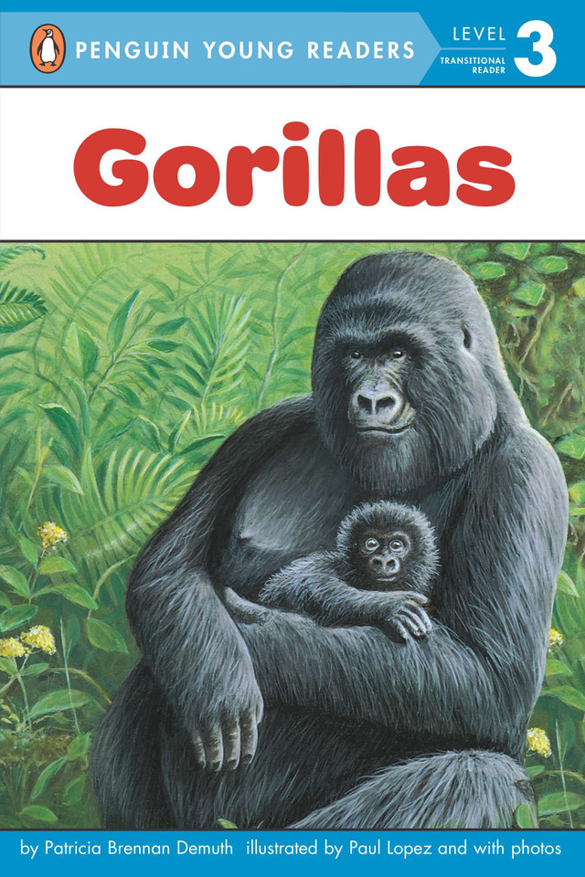 Gorillas (Penguin Young Readers, Level 3) book cover by Patricia Brennan Demuth