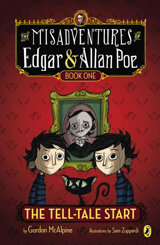 The Tell-Tale Start (The Misadventures of Edgar & Allan Poe) book cover by Gordon McAlpine