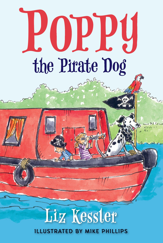Poppy the Pirate Dog book cover by Liz Kessler