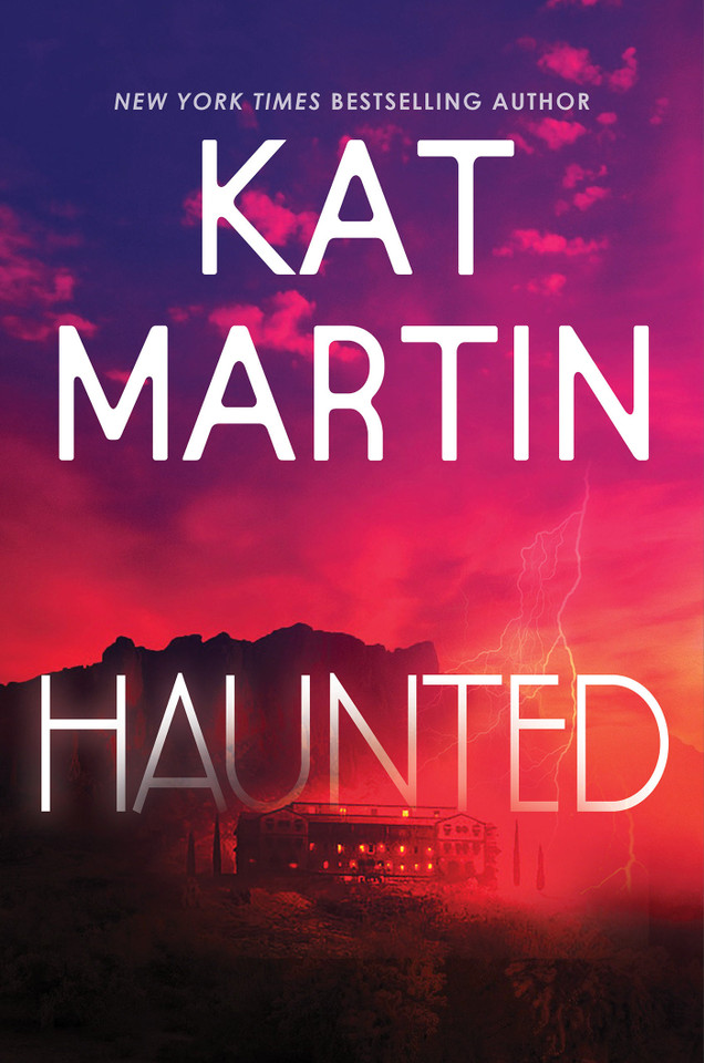 Haunted book cover by Kat Martin