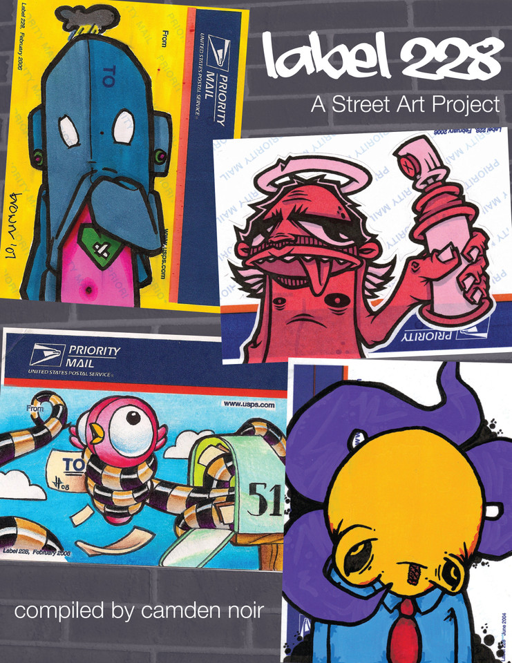 Label 228: A Street Art Project book cover by 
