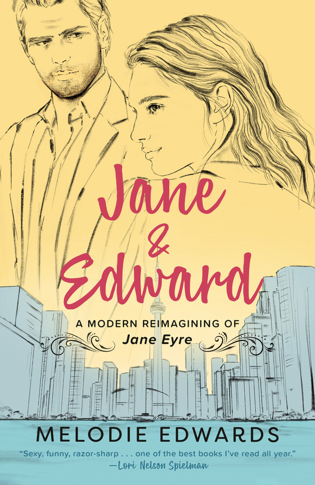 Jane & Edward: A Modern Reimagining of Jane Eyre book cover by Melodie Edwards
