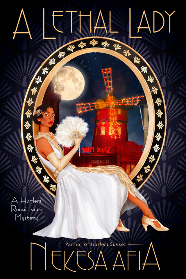 A Lethal Lady (A Harlem Renaissance Mystery) book cover by Nekesa Afia