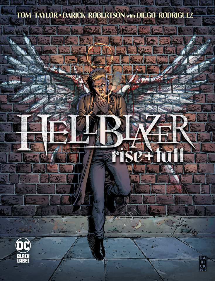 Hellblazer: Rise and Fall book cover by Tom Taylor