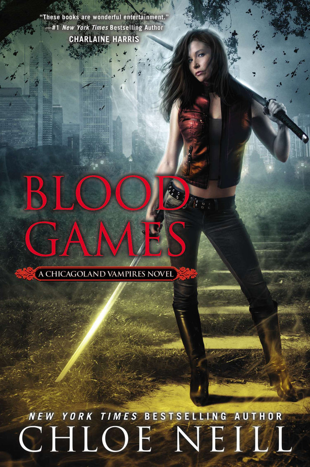 Blood Games: A Chicagoland Vampires Novel (Chicagoland Vampires) book cover by Chloe Neill