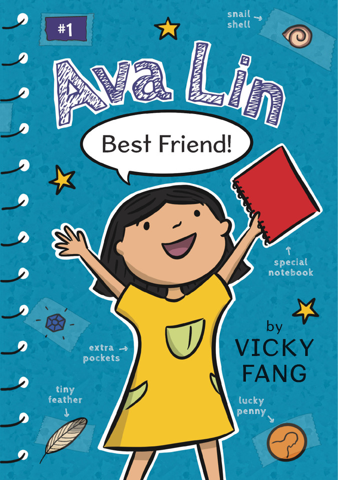 Ava Lin, Best Friend! (Ava Lin) book cover by Vicky Fang