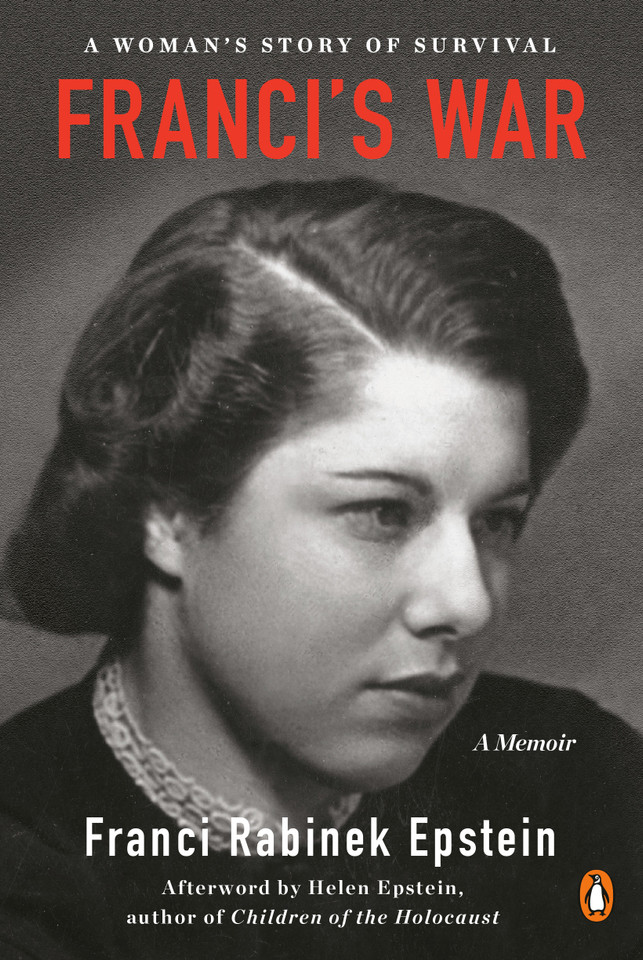 Franci's War: A Woman's Story of Survival book cover by Franci Rabinek Epstein