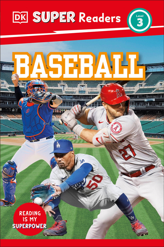 DK Super Readers Level 3 Baseball (DK Super Readers) book cover by DK