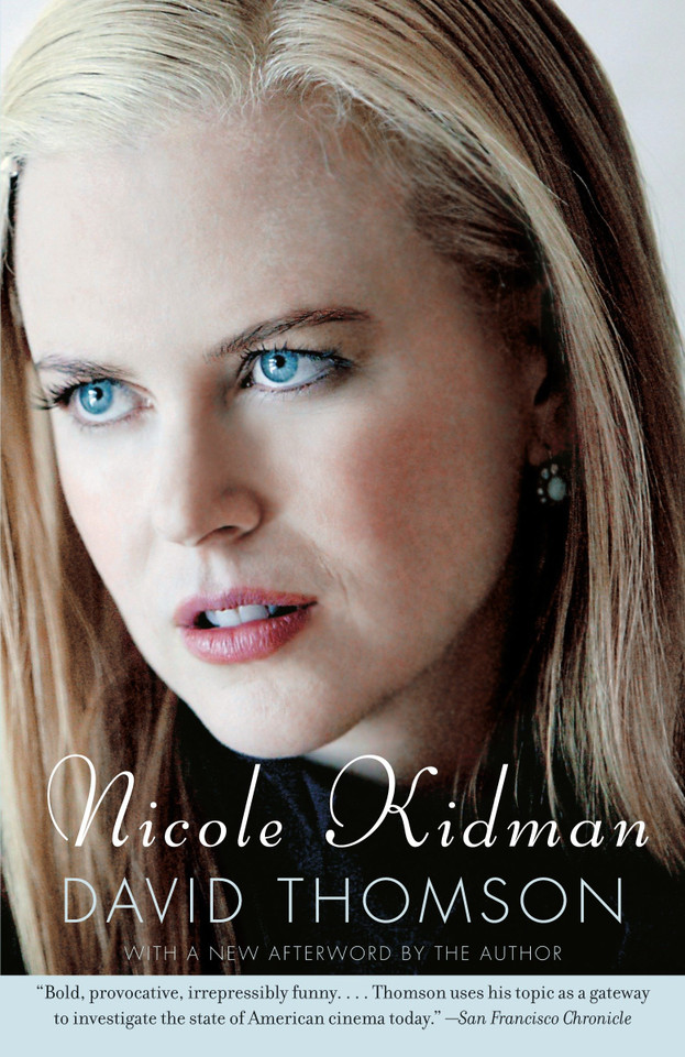 Nicole Kidman book cover by David Thomson