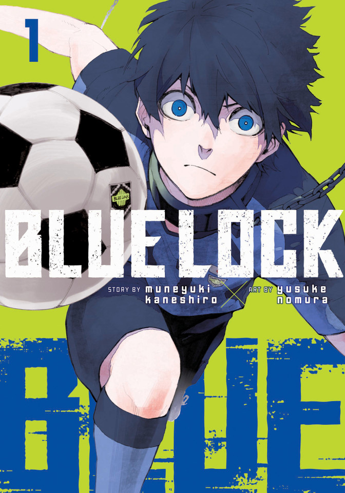 Blue Lock 1 (Blue Lock) book cover by Muneyuki Kaneshiro