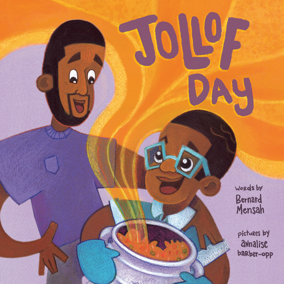 Jollof Day book cover by Bernard Mensah
