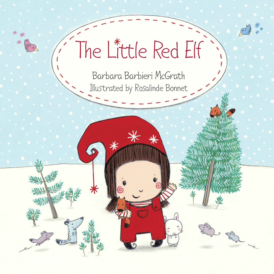 The Little Red Elf book cover by Barbara Barbieri McGrath