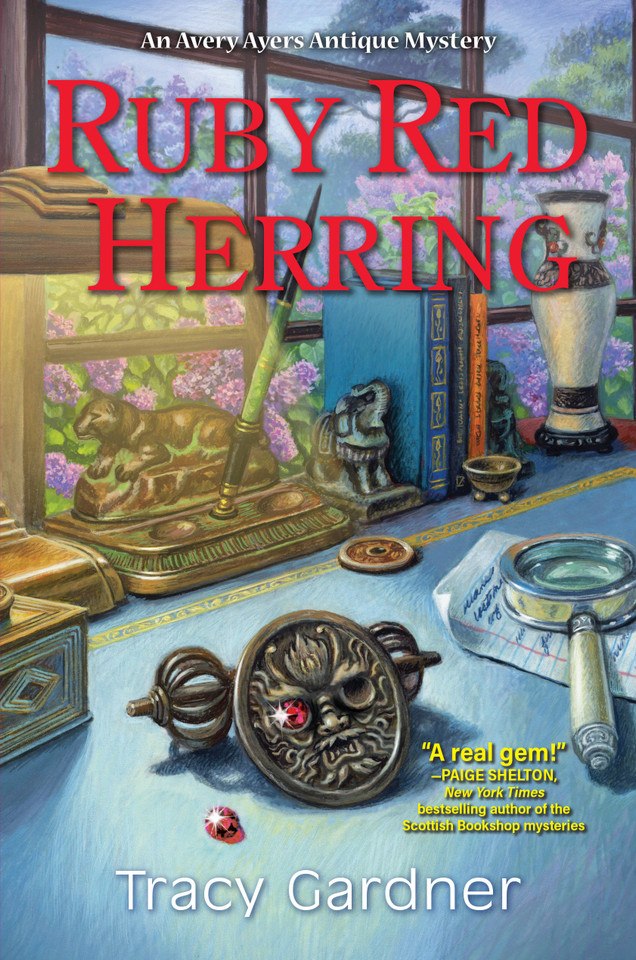 Ruby Red Herring: An Avery Ayers Antique Mystery (An Avery Ayers Antique Mystery) book cover by Tracy Gardner