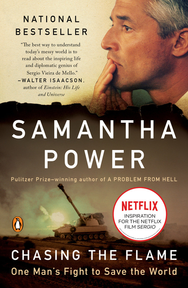 Chasing the Flame: One Man's Fight to Save the World book cover by Samantha Power