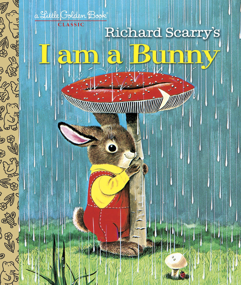 I Am A Bunny (Little Golden Book) book cover by Ole Risom