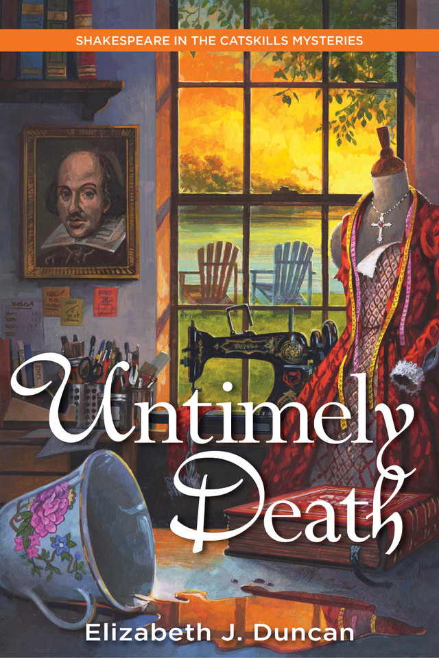 Untimely Death: A Shakespeare in the Catskills Mystery (A Shakespeare in the Catskills Mystery) book cover by Elizabeth J. Duncan