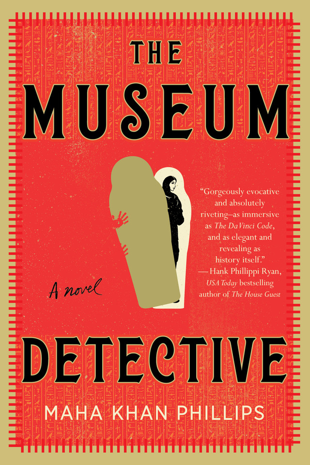 The Museum Detective (A Museum Detective Novel) book cover by Maha Khan Phillips