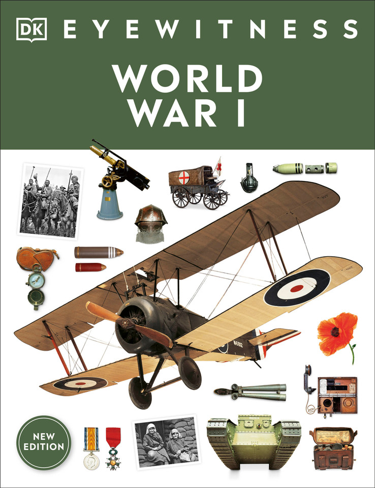 Eyewitness World War I (DK Eyewitness) book cover by DK