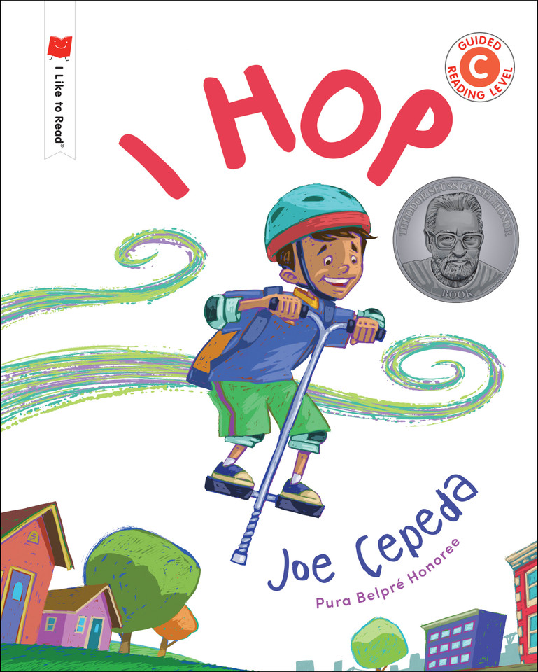 I Hop (I Like to Read) book cover by Joe Cepeda