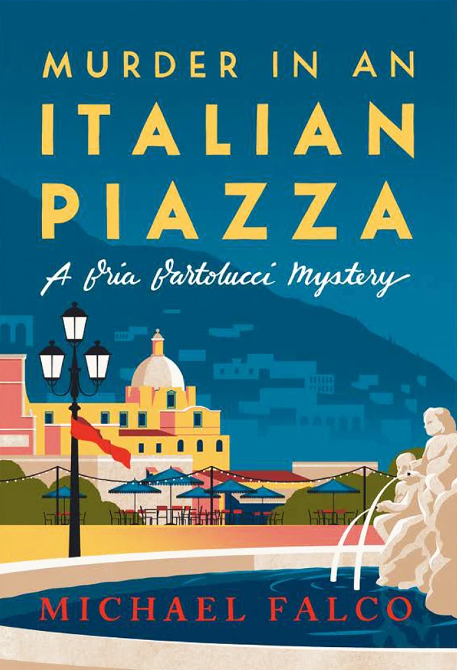 Murder in an Italian Piazza (A Bria Bartolucci Mystery) book cover by Michael Falco