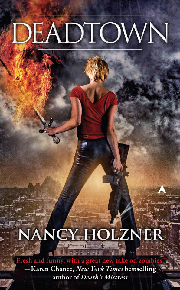 Deadtown (A Deadtown Novel) book cover by Nancy Holzner