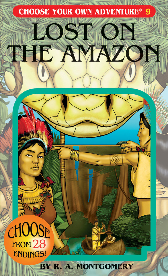 Lost On The Amazon (Choose Your Own Adventure) book cover by R. A. Montgomery