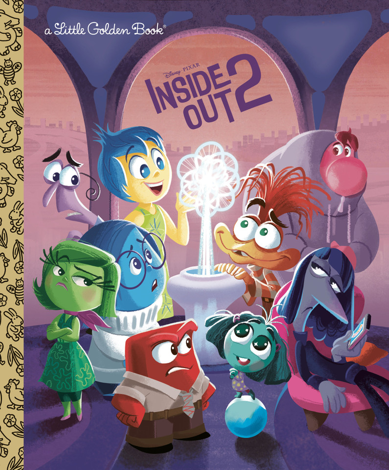 Disney/Pixar Inside Out 2 Little Golden Book (Little Golden Book) book cover by 