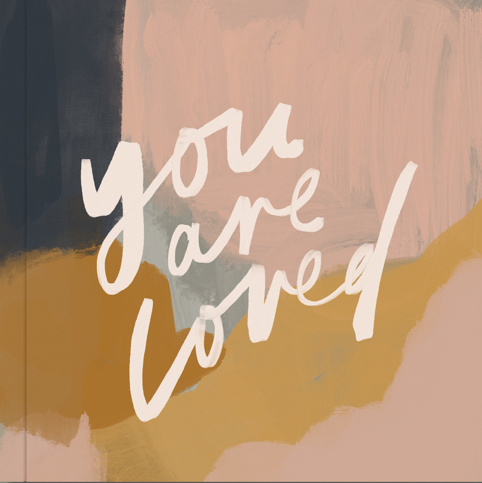 You Are Loved: Artwork and Inspirational Messages to Encourage Your Faith book cover by Jenessa Wait