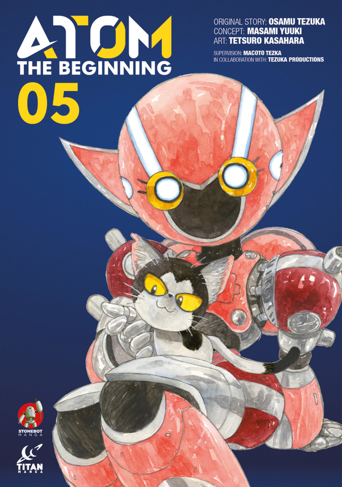 ATOM: The Beginning Vol. 5 (ATOM THE BEGINNING) book cover by Osamu Tezuka, Masami Yuuki