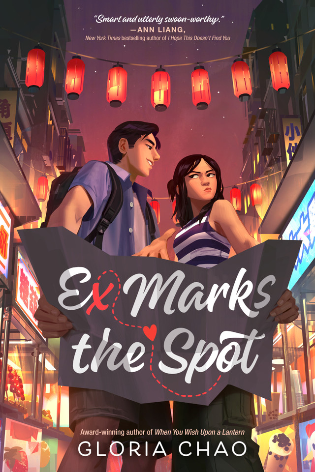 Ex Marks the Spot book cover by Gloria Chao