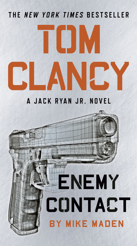 Tom Clancy Enemy Contact (A Jack Ryan Jr. Novel) book cover by Mike Maden