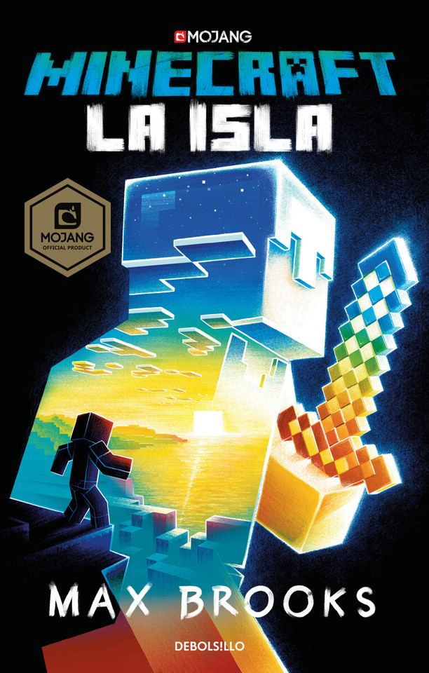 Minecraft: La isla / Minecraft: The island book cover by Max Brooks