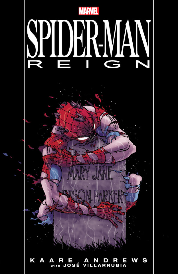 Spider-Man: Reign [New Printing] book cover by Kaare Andrews