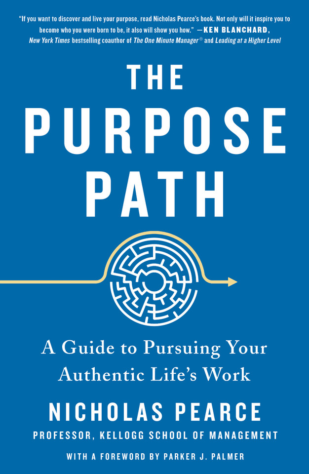 The Purpose Path: A Guide to Pursuing Your Authentic Life's Work book cover by Nicholas Pearce