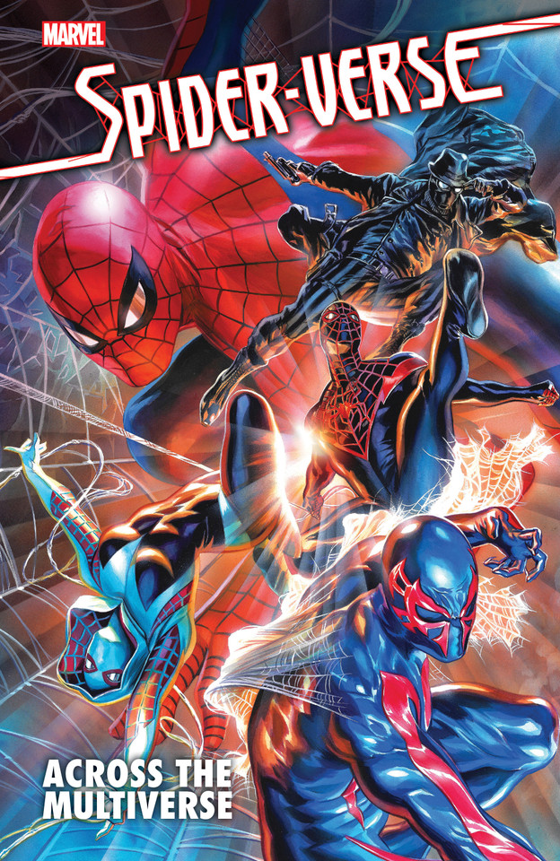 Spider-Verse: Across the Multiverse book cover by David Hine, Marvel Various