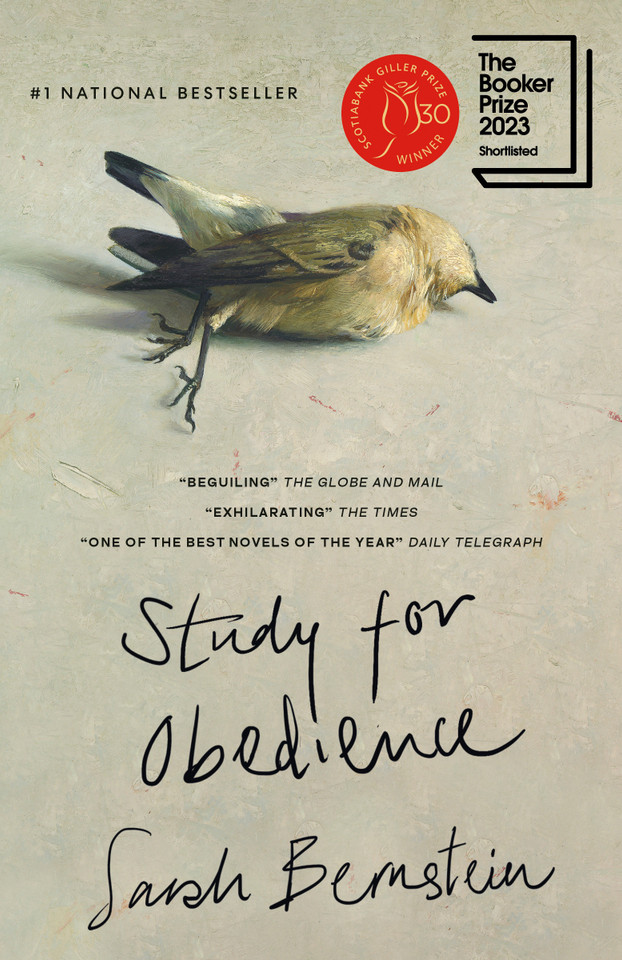Study for Obedience: A novel book cover by Sarah Bernstein