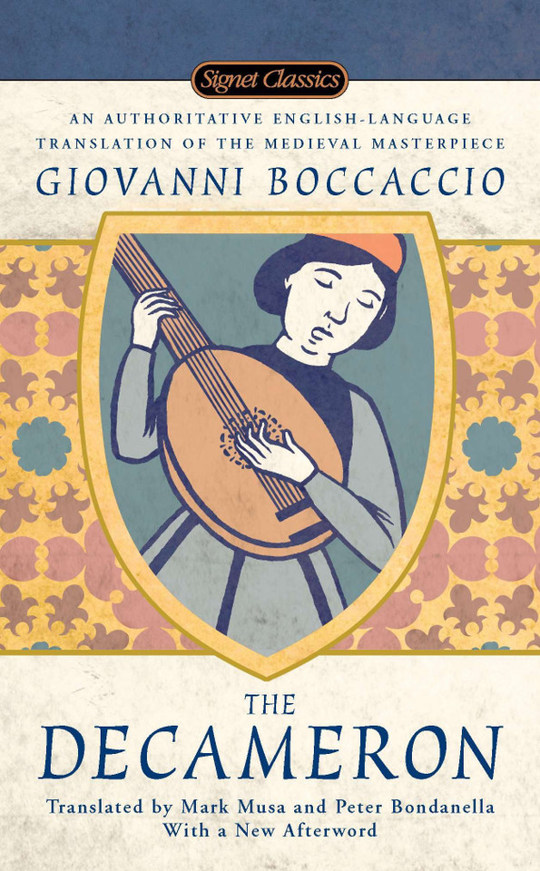 The Decameron book cover by Giovanni Boccaccio