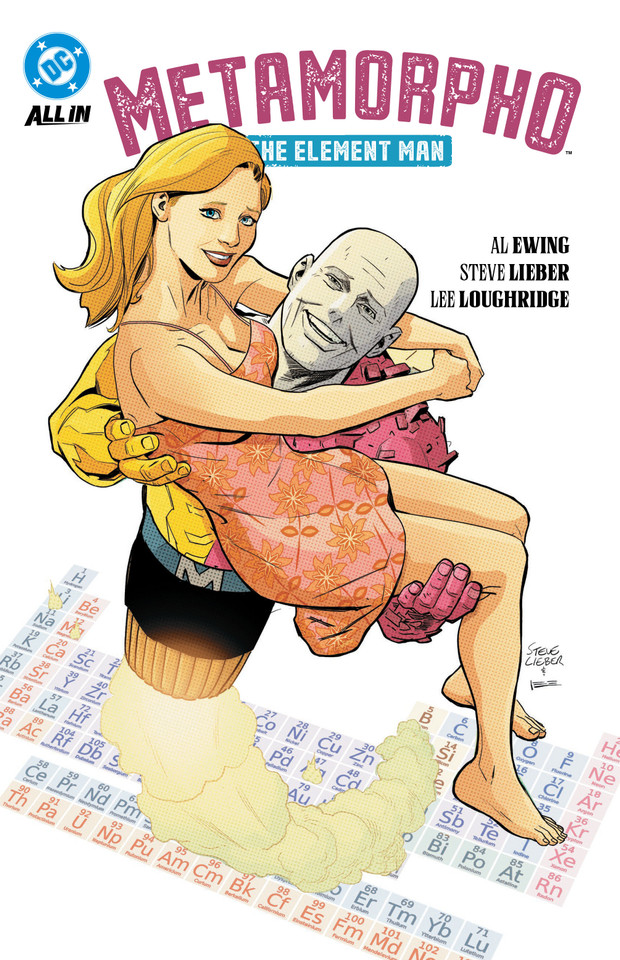 Metamorpho: The Element Man book cover by Al Ewing
