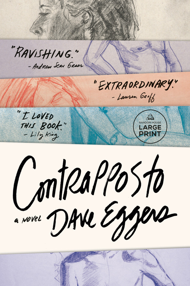 Contrapposto: A Novel book cover by Dave Eggers