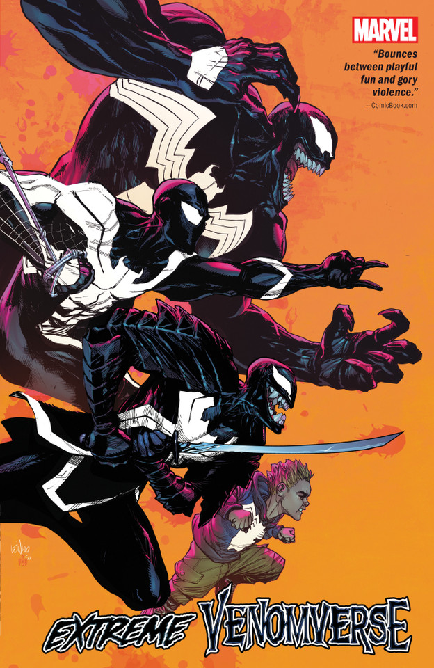 Extreme Venomverse (EXTREME VENOMVERSE) book cover by Ryan North, Marvel Various