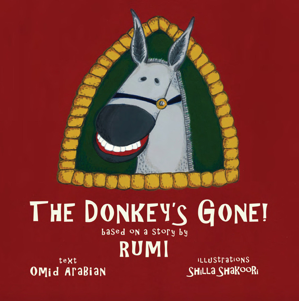The Donkey's Gone! book cover by Omid Arabian