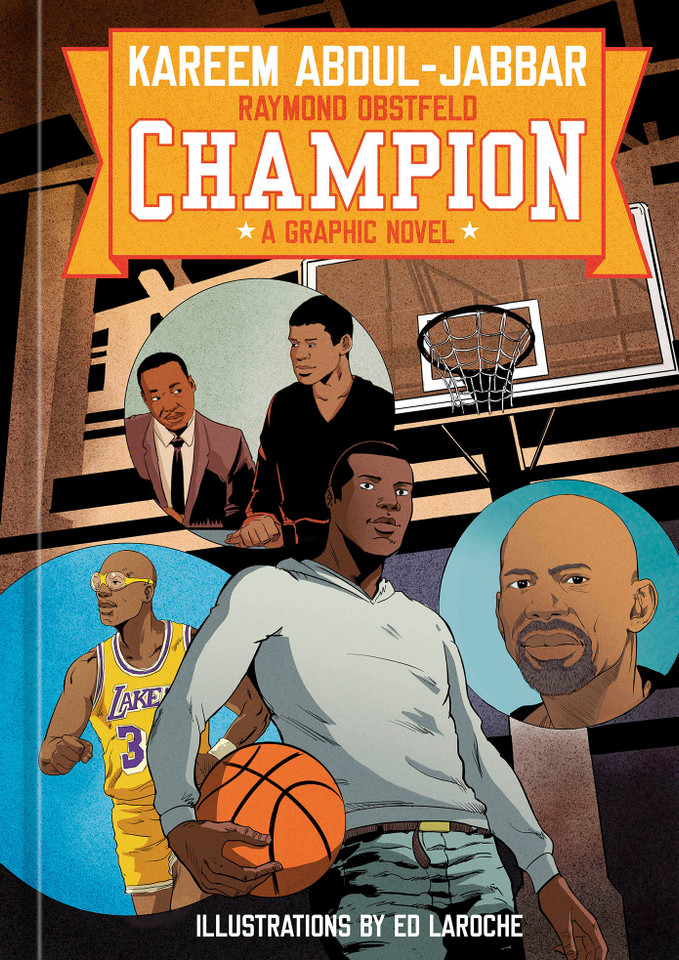 Champion: A Graphic Novel book cover by Kareem Abdul-Jabbar, Raymond Obstfeld