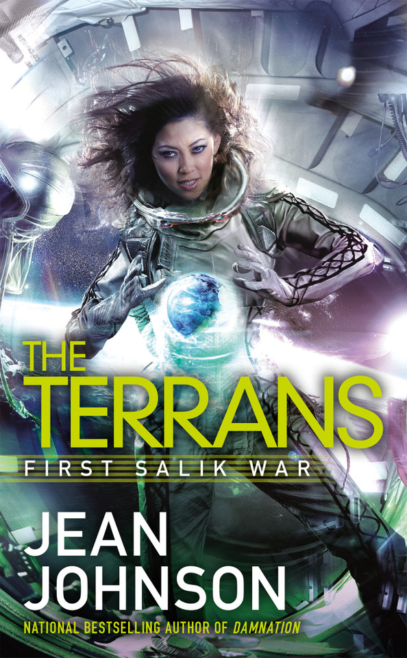 The Terrans (First Salik War) book cover by Jean Johnson