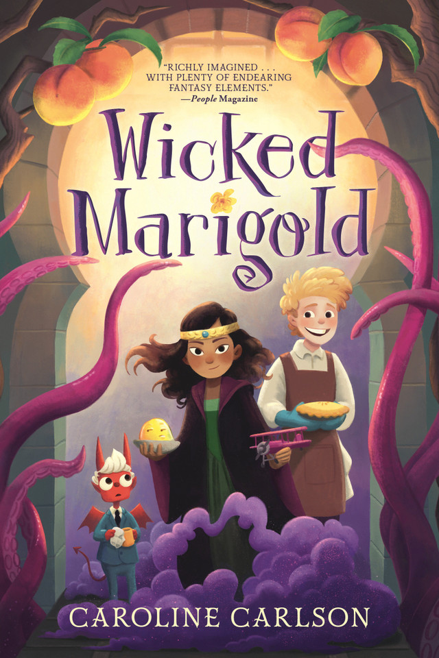Wicked Marigold book cover by Caroline Carlson